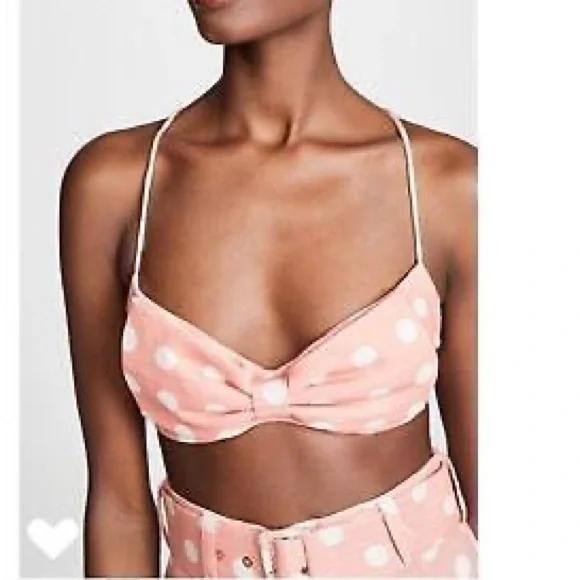 NWT Zimmermann Linen Corsage Tie Top - Picture 5 of 11